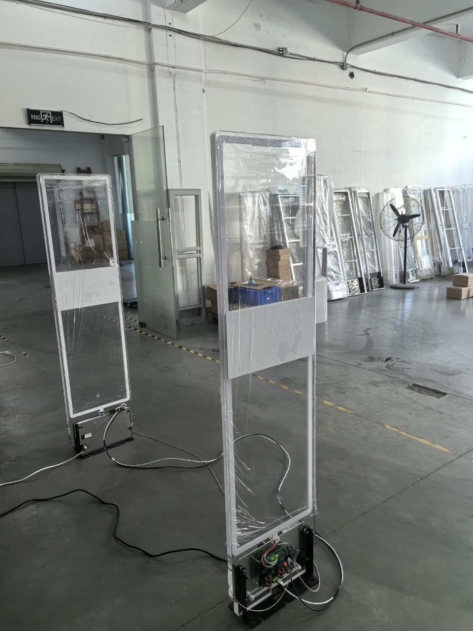 HAX9370AMRFID AM + RFID Integrated Acrylic Alarm System Super Wide Detection with Remote Debugging